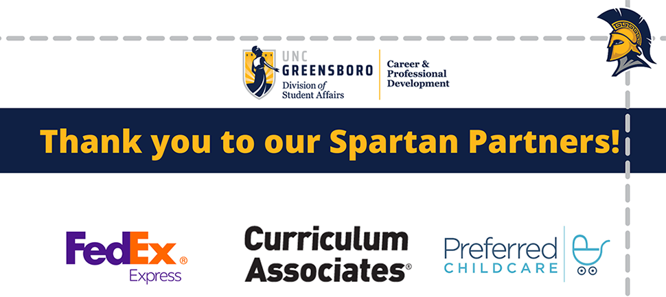Thank you to our Spartan Partners! FedEx Express, Curriculum Associates and Preferred Childcare
